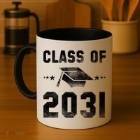 Distressed Class Of 2031 Coffee Mug thumb 4