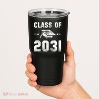 Distressed Class Of 2031 Tumbler thumb 2