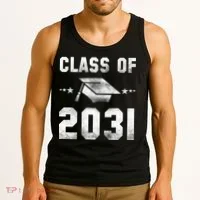 Distressed Class Of 2031 Tank Top thumb 3
