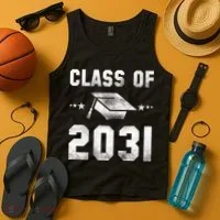 Distressed Class Of 2031 Tank Top thumb 4