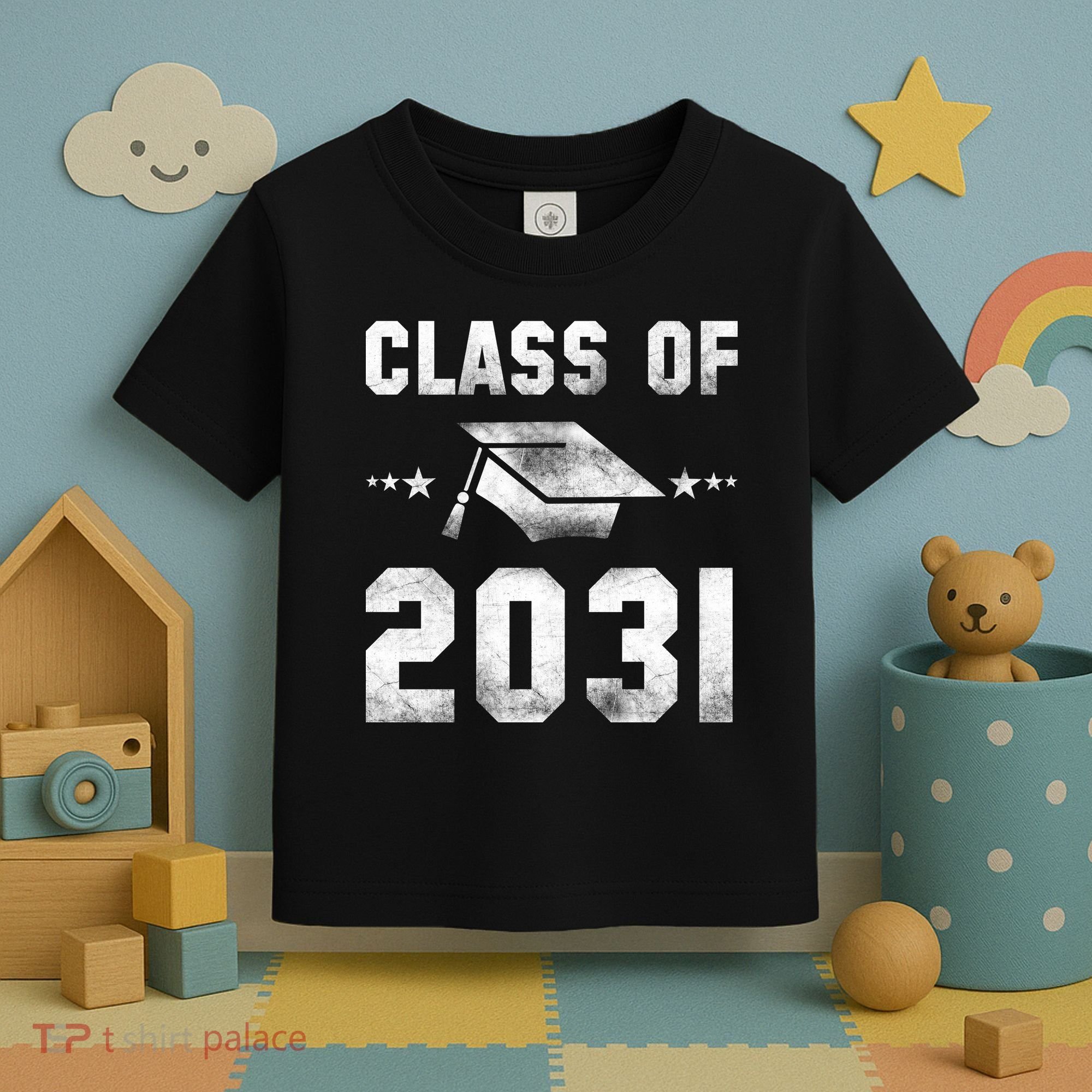 Distressed Class Of 2031 Toddler T-Shirt