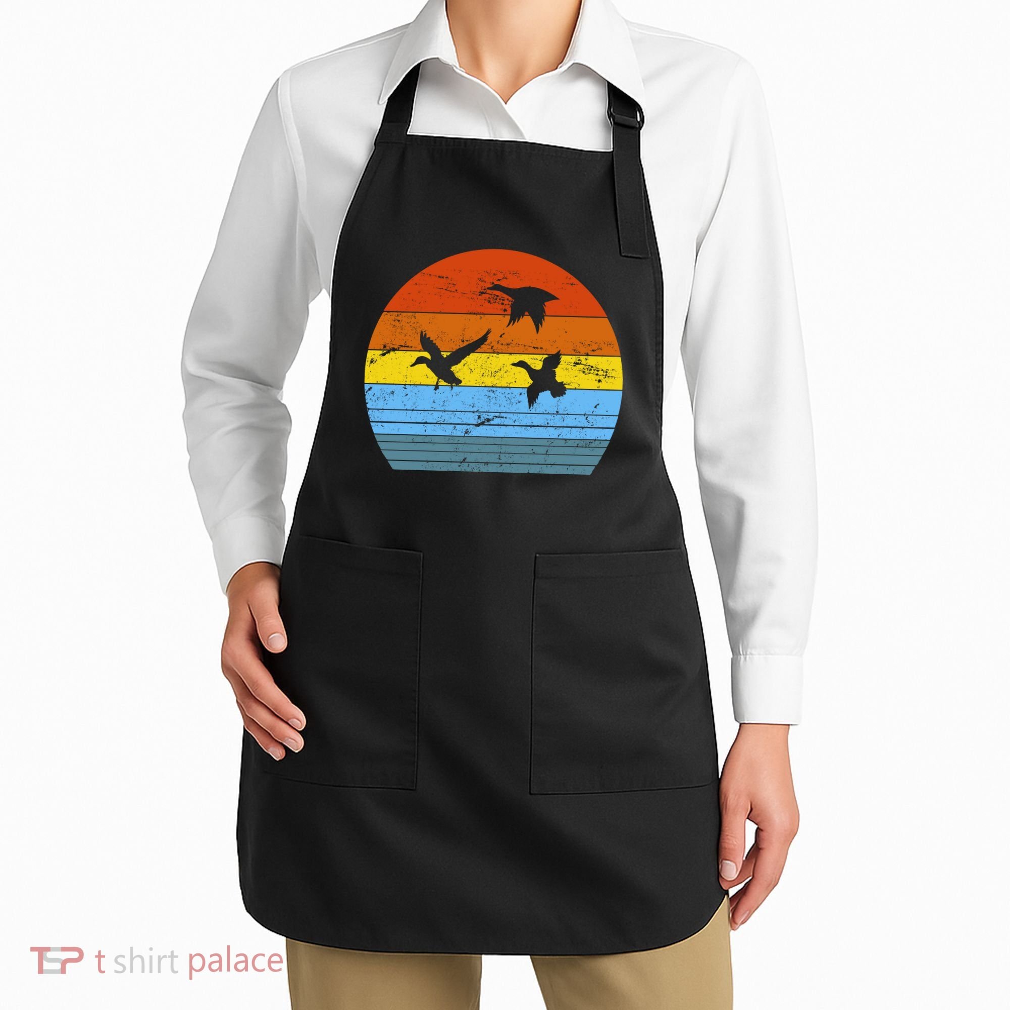 Distressed Duck Hunting Apron