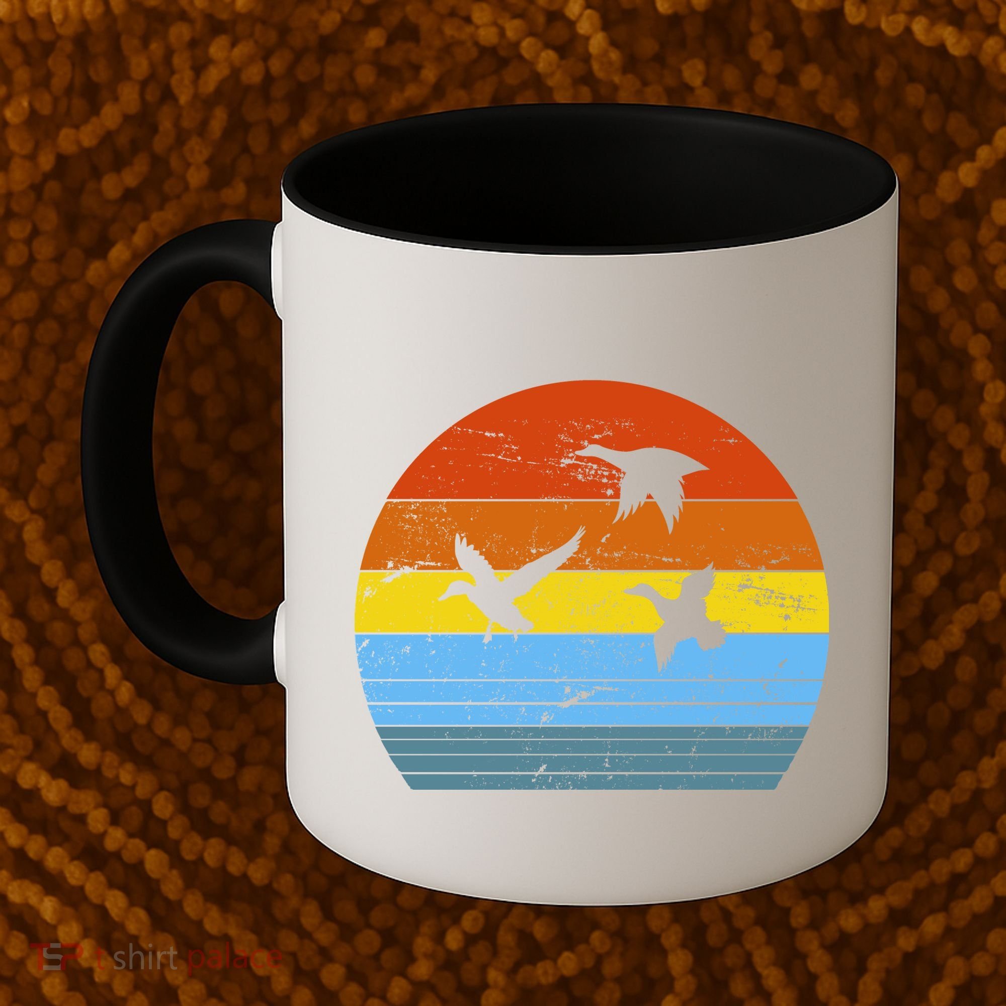 Distressed Duck Hunting Coffee Mug