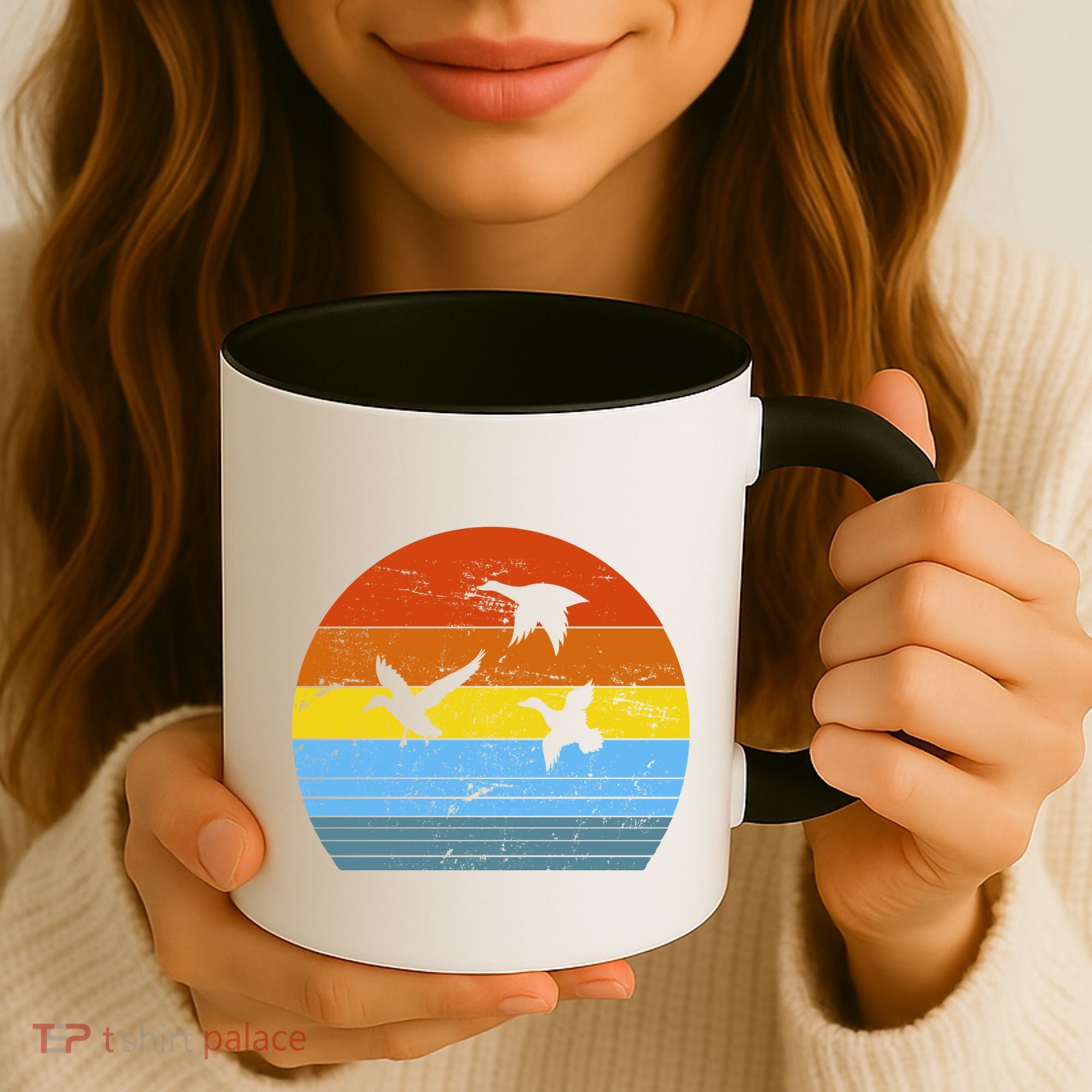 Distressed Duck Hunting Coffee Mug