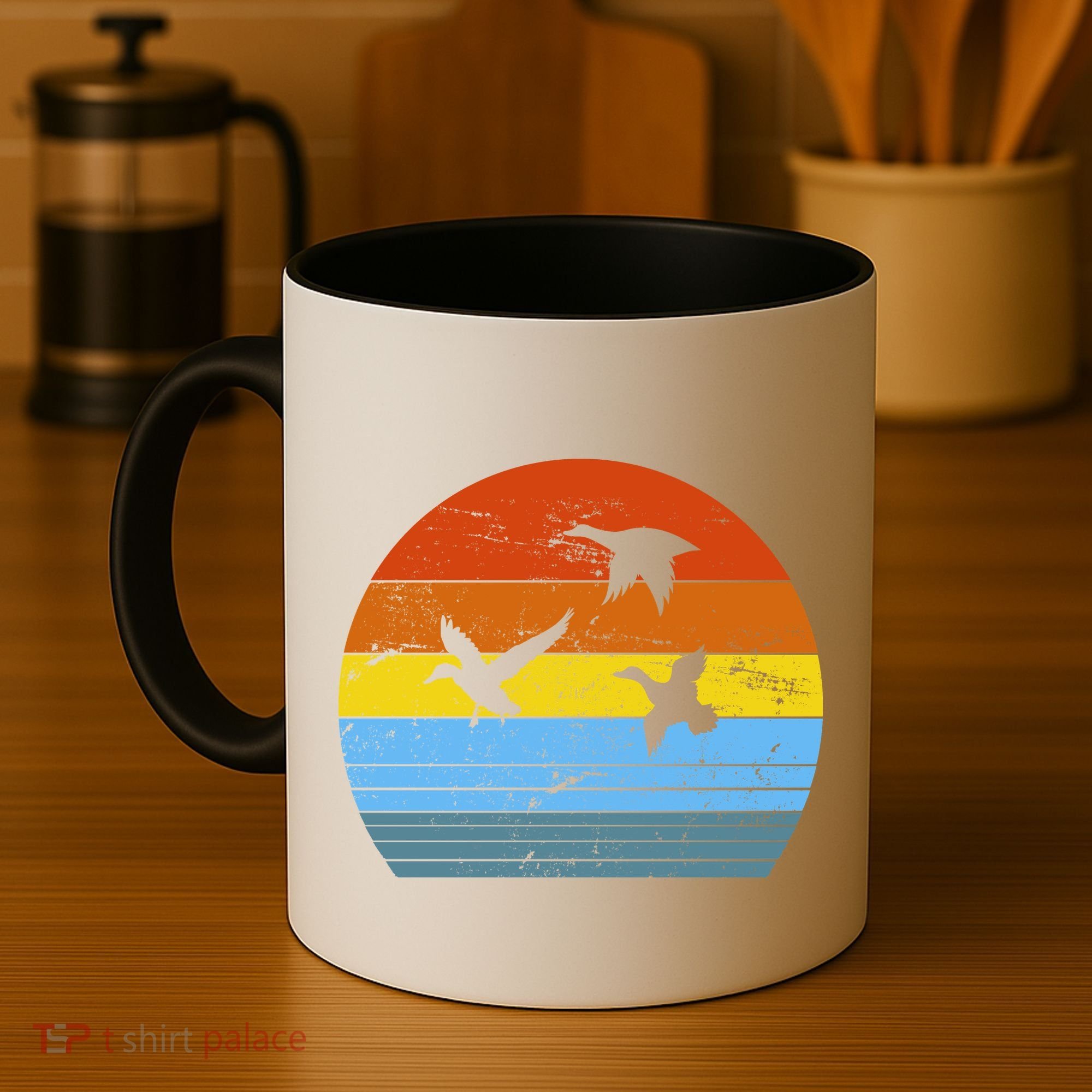 Distressed Duck Hunting Coffee Mug