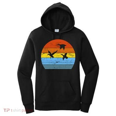 Distressed Duck Hunting Women's Hoodie