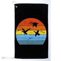 Distressed Duck Hunting Golf Towel thumb 0