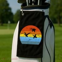 Distressed Duck Hunting Golf Towel thumb 2