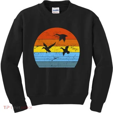 Distressed Duck Hunting Kids Sweatshirt