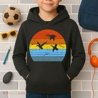 Distressed Duck Hunting Kids Hoodie thumb 2