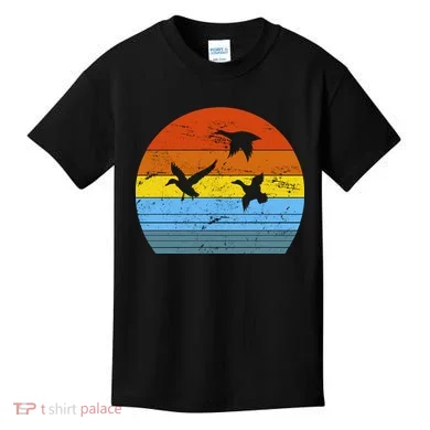 Distressed Duck Hunting Kids T-Shirt