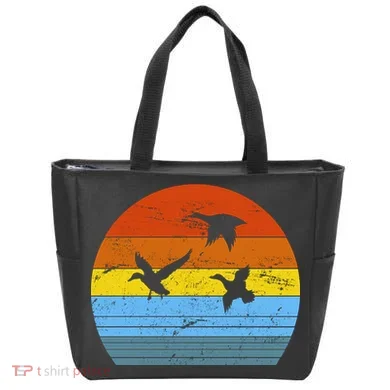 Distressed Duck Hunting Tote Bag