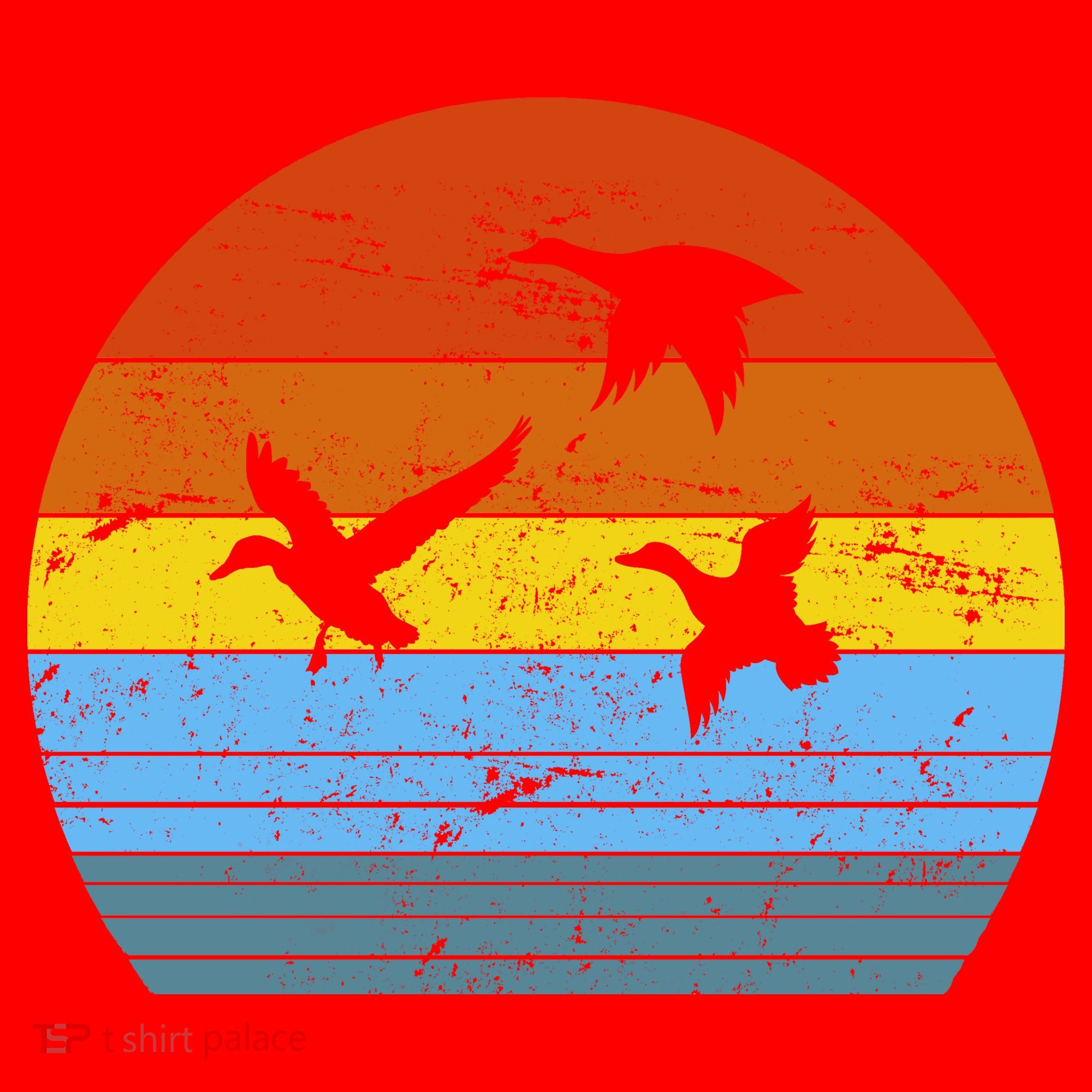 Distressed Duck Hunting Santa Hat