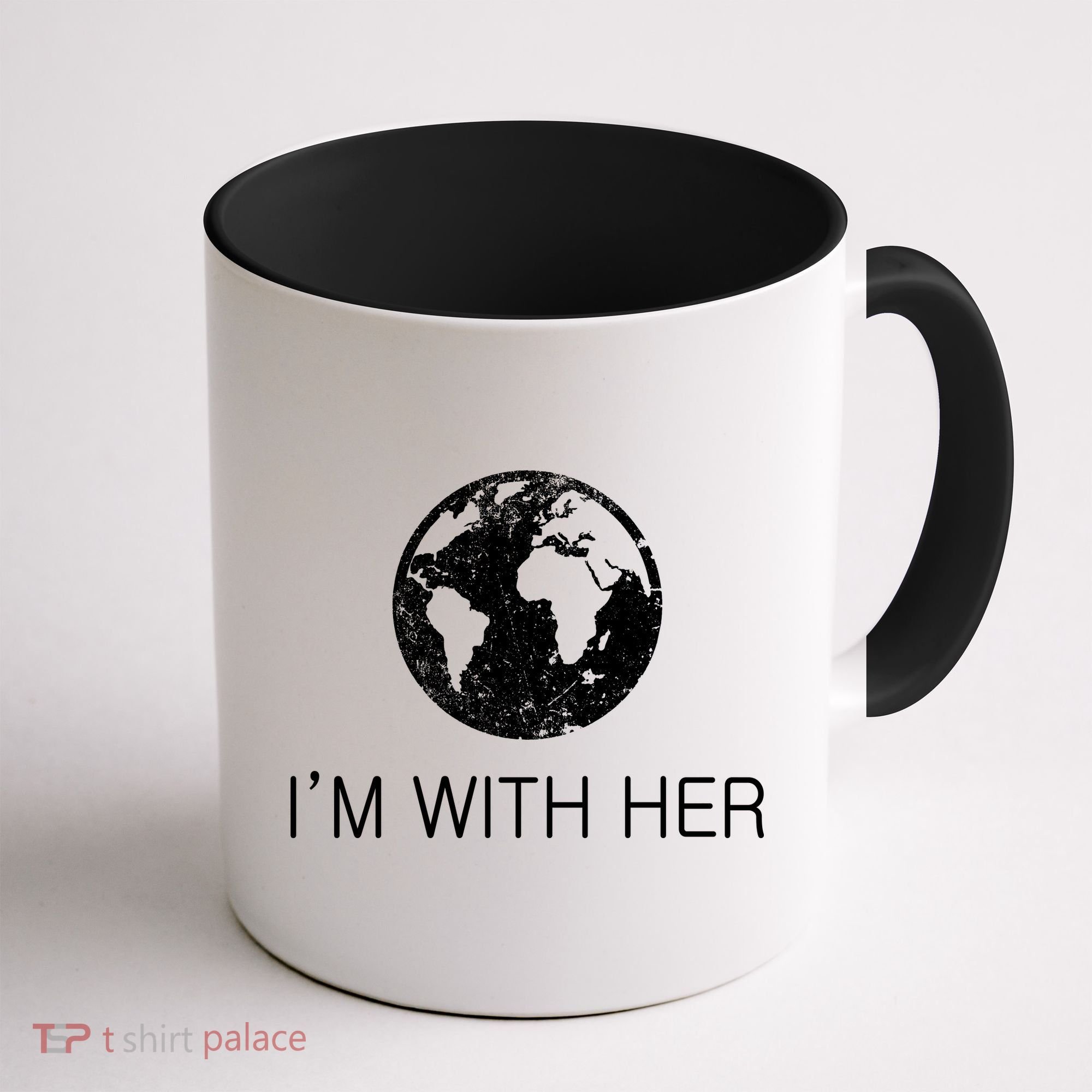 Distressed Earth Day I'm With Her Science March Coffee Mug