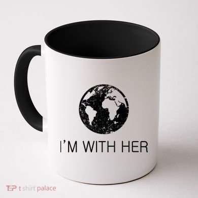 Distressed Earth Day I'm With Her Science March Coffee Mug