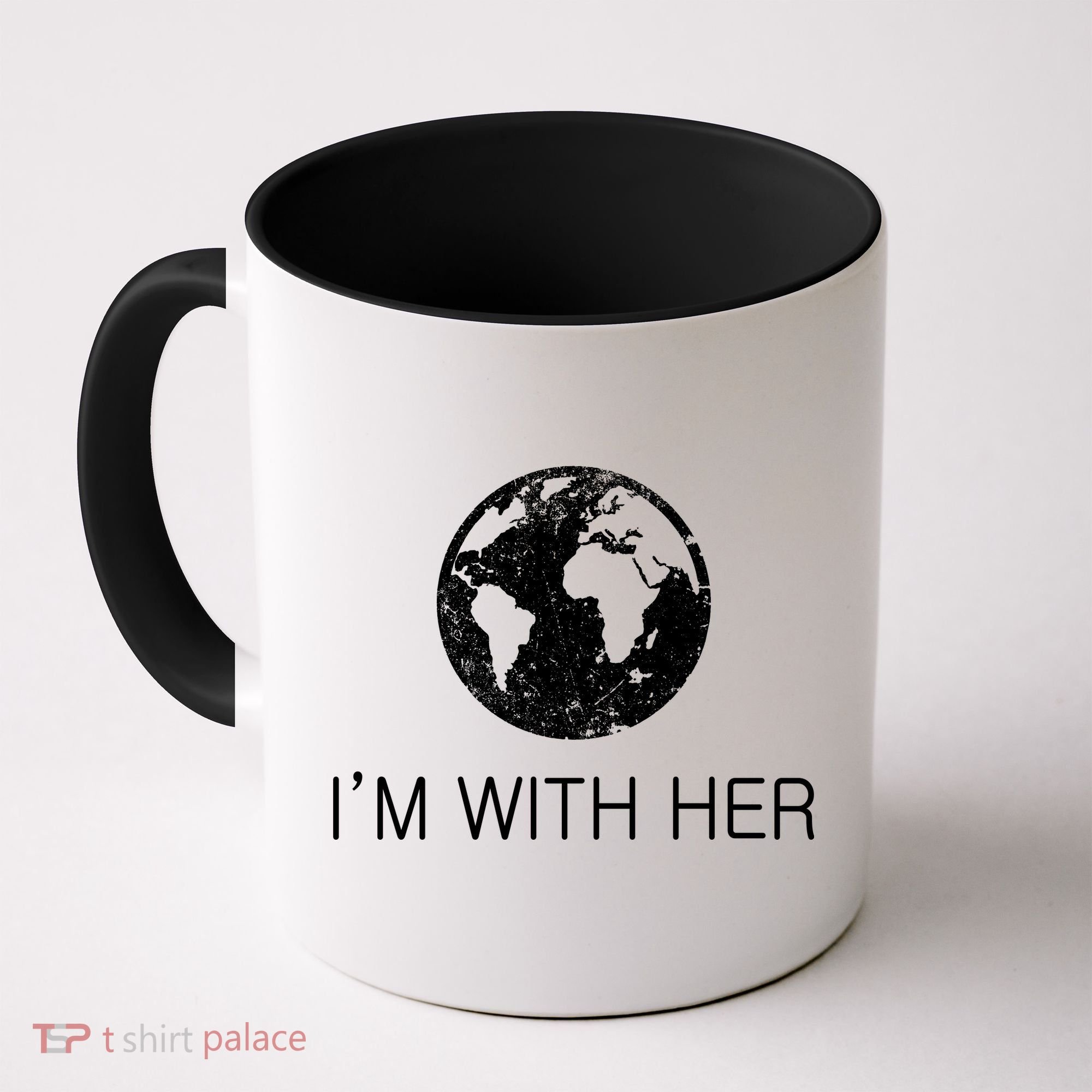 Distressed Earth Day I'm With Her Science March Coffee Mug