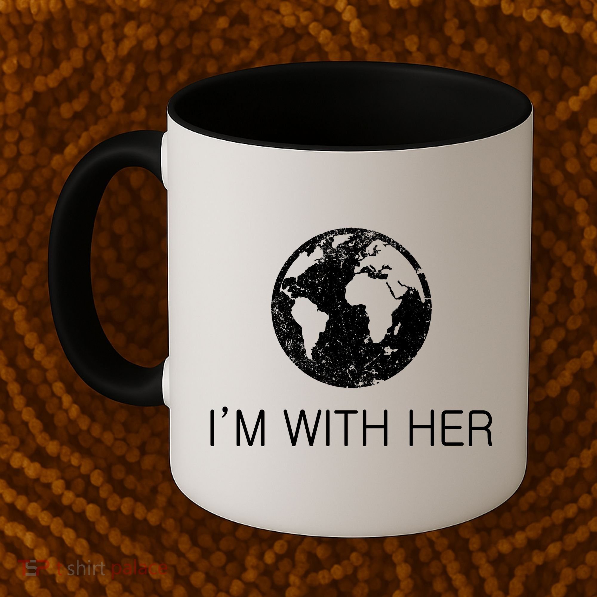 Distressed Earth Day I'm With Her Science March Coffee Mug