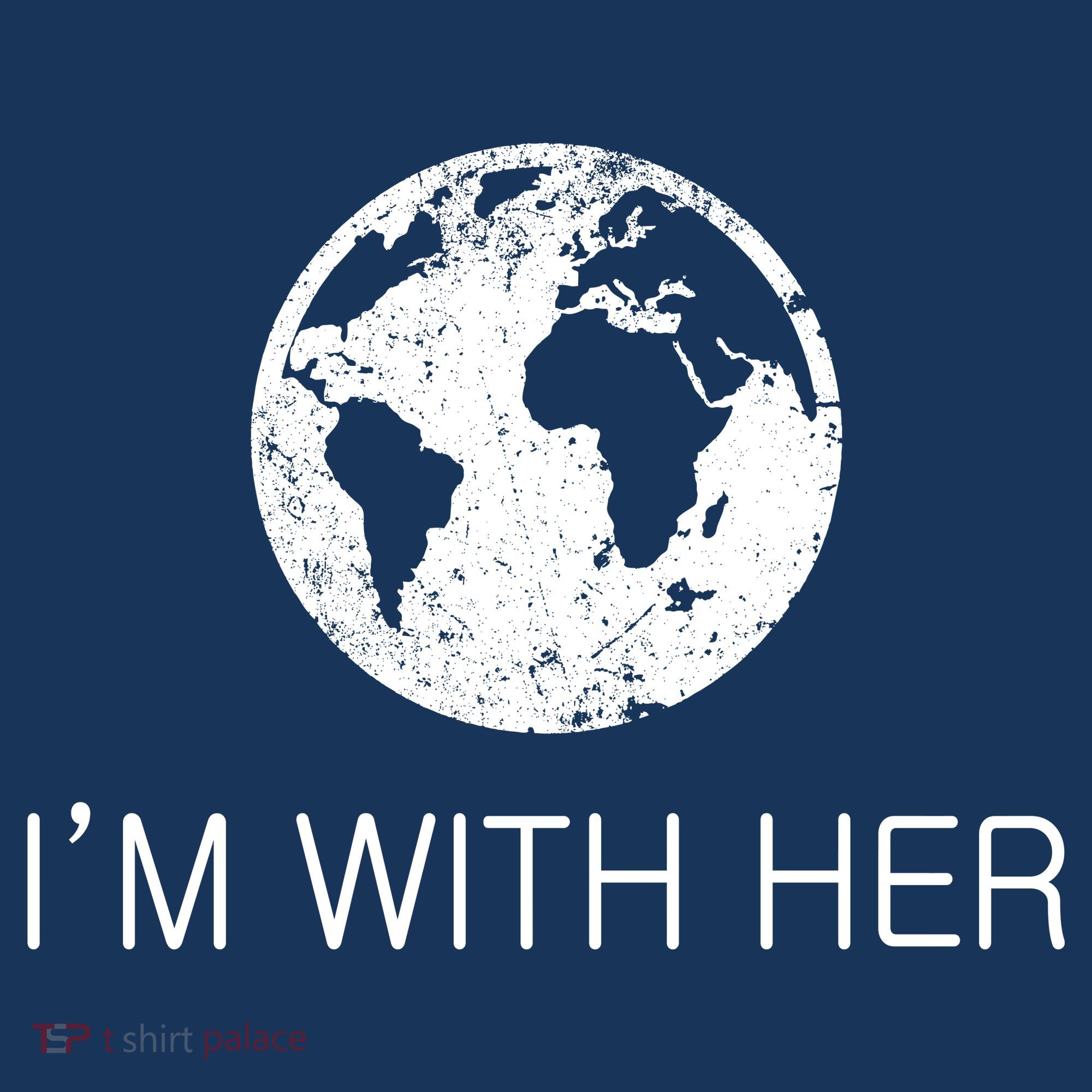 Distressed Earth Day I'm With Her Science March Coaster