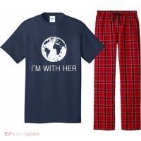 Distressed Earth Day I'm With Her Science March Pajama Set thumb 0