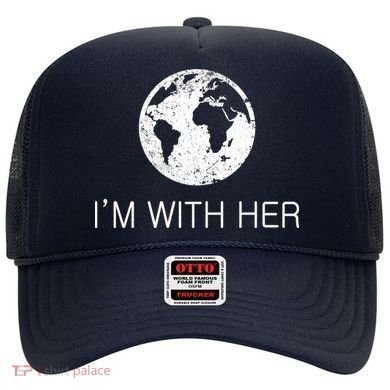 Distressed Earth Day I'm With Her Science March Hat