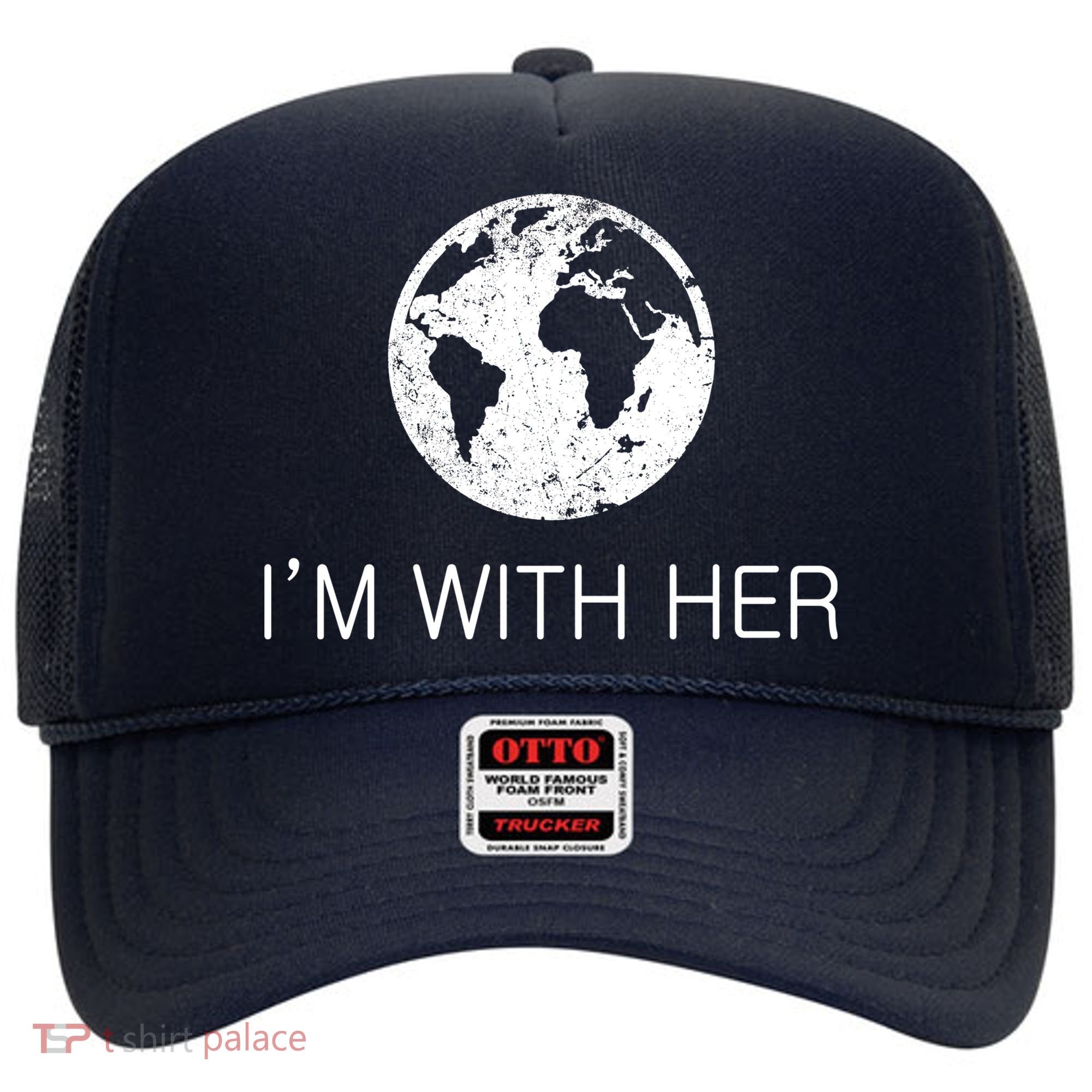 Distressed Earth Day I'm With Her Science March Hat