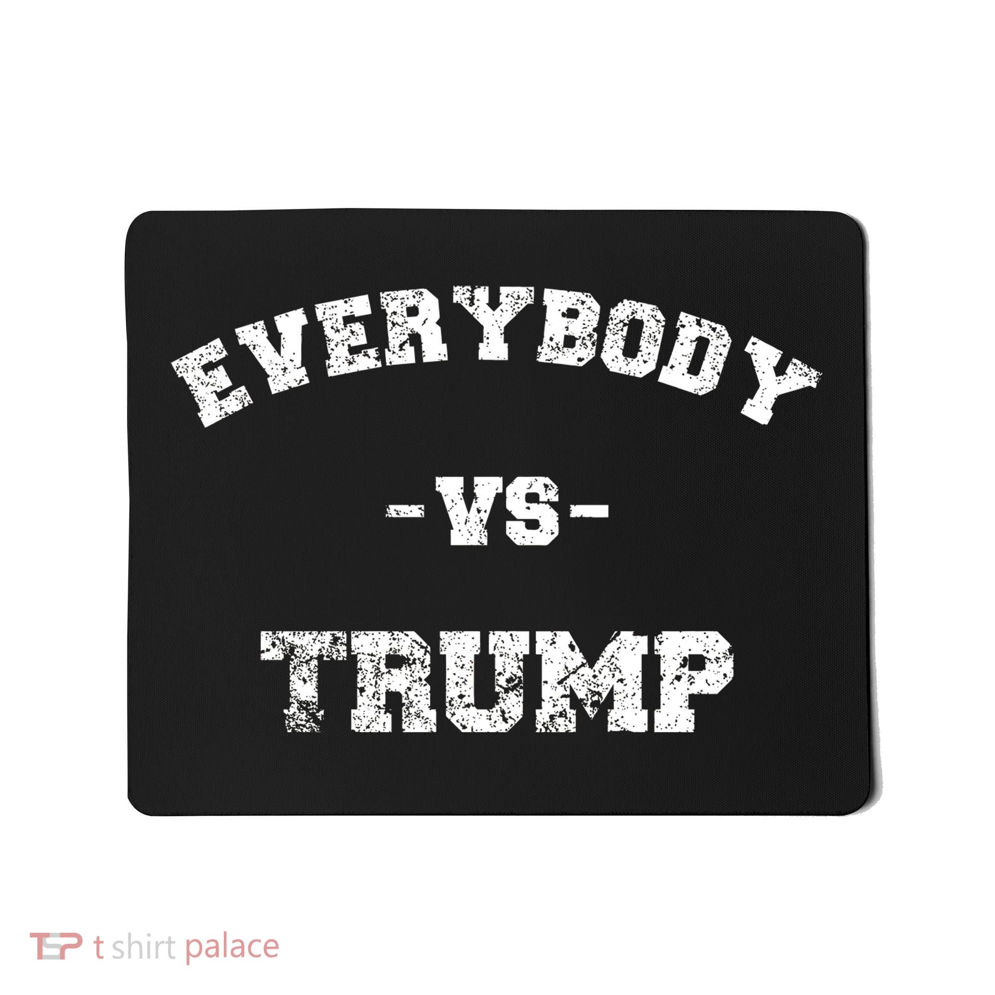 Distressed Everybody VS Trump Mousepad