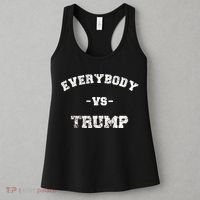Distressed Everybody VS Trump Women's Tank Top thumb 3