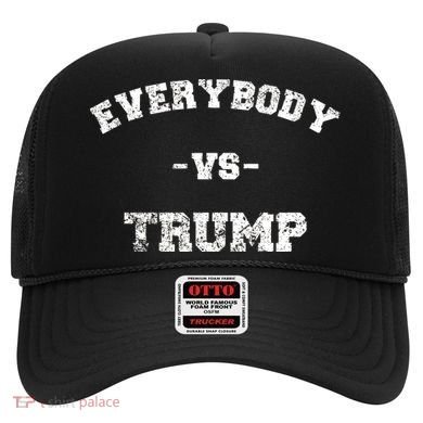 Distressed Everybody VS Trump Hat