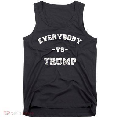 Distressed Everybody VS Trump Tank Top