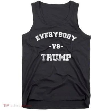 Distressed Everybody VS Trump Tank Top