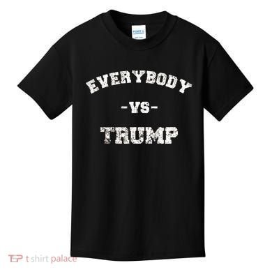 Distressed Everybody VS Trump Kids T-Shirt