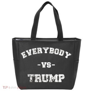 Distressed Everybody VS Trump Tote Bag
