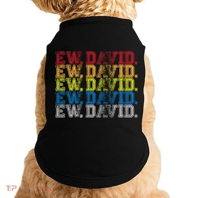 Distressed Ew, David Doggie Tank