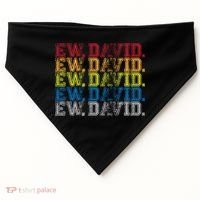 Distressed Ew, David USA-Made Doggie Bandana thumb 0