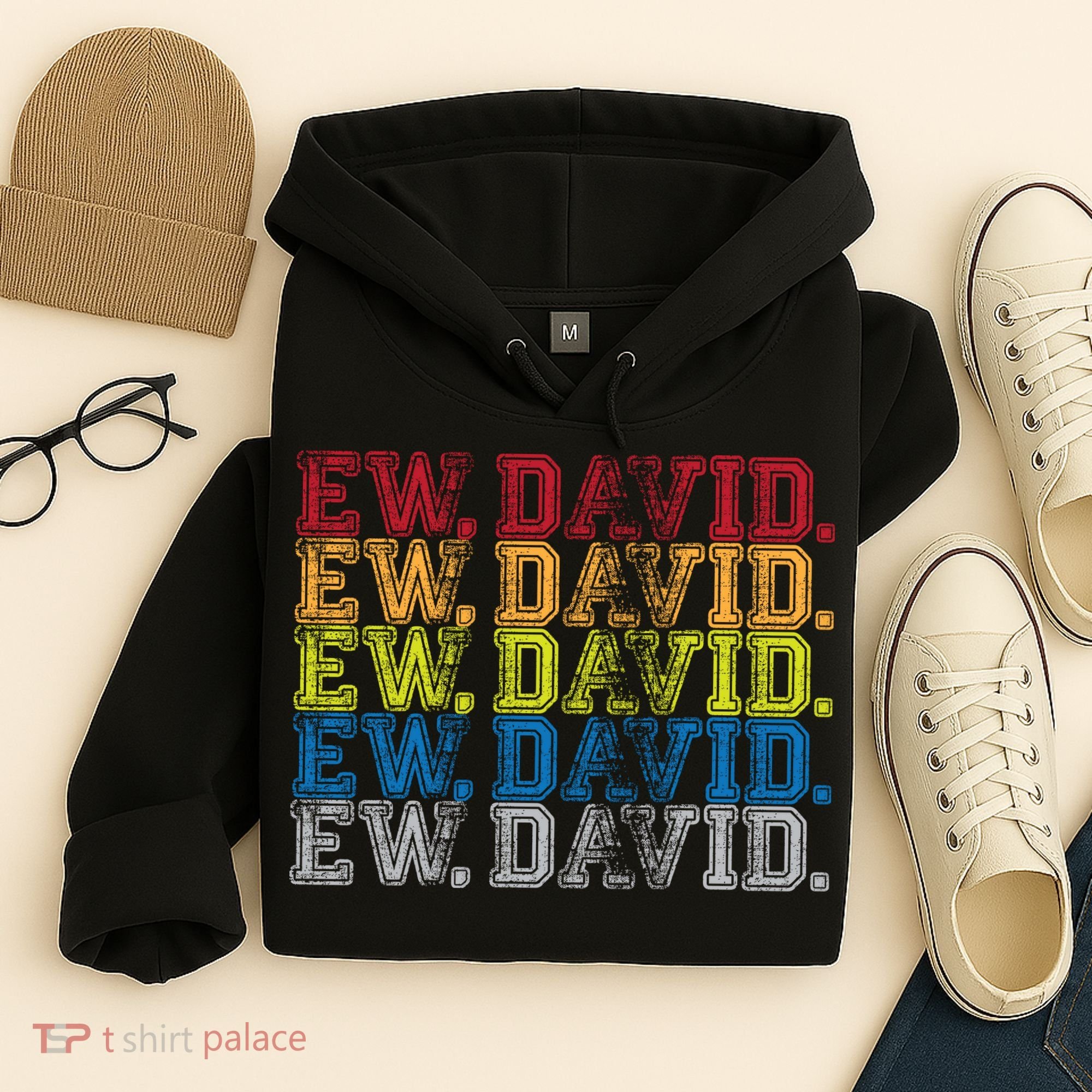 Distressed Ew, David Hoodie