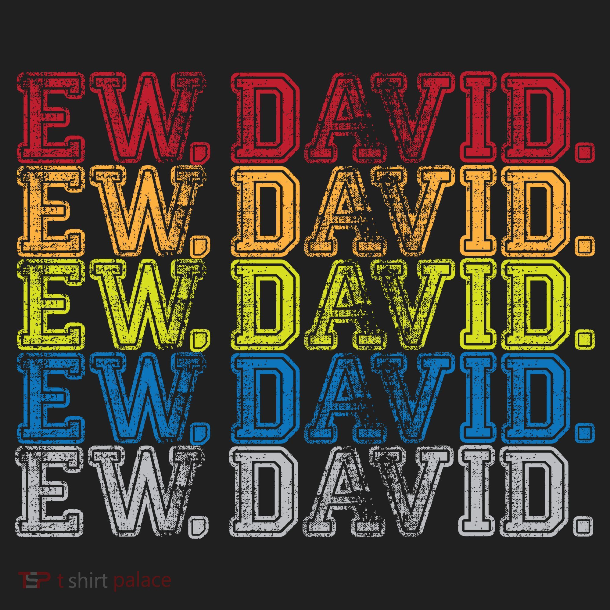 Distressed Ew, David Tumbler