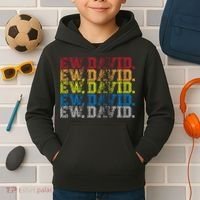 Distressed Ew, David Kids Hoodie thumb 2