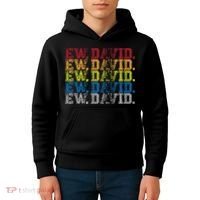 Distressed Ew, David Kids Hoodie thumb 4