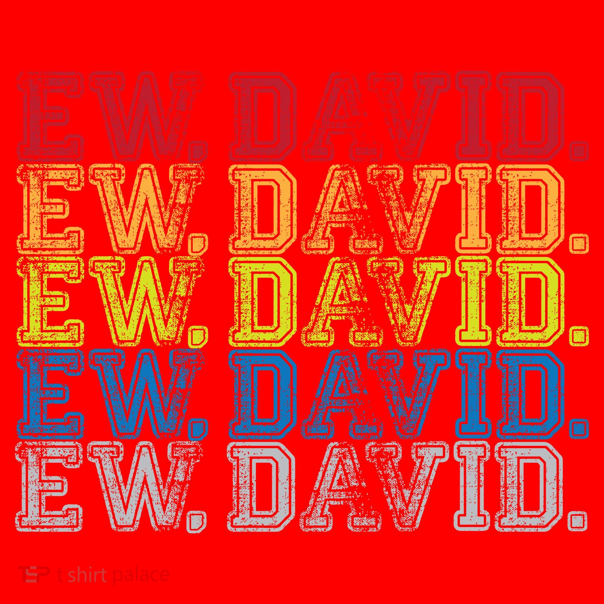 Distressed Ew, David Santa Hat