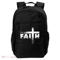 Distressed Faith Cross  Backpack thumb 0