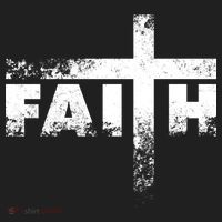 Distressed Faith Cross  Golf Towel thumb 3