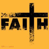 Distressed Faith Cross  Baby Bodysuit thumb 2