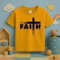 Distressed Faith Cross  Toddler T-Shirt thumb 3