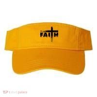 Distressed Faith Cross  Visor thumb 0
