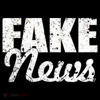 Distressed Fake News Logo Backpack thumb 2