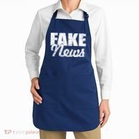 Distressed Fake News Logo Apron thumb 2