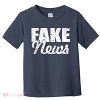 Distressed Fake News Logo Toddler T-Shirt thumb 0