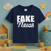 Distressed Fake News Logo Toddler T-Shirt thumb 3