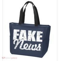 Distressed Fake News Logo Tote Bag thumb 3