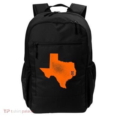 Distressed Houston Texas Baseball Fan Backpack